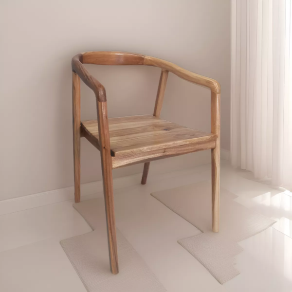 Silla Bali Madera Nativa - Imagen 4