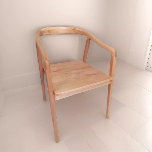 Silla Bali Madera Nativa - Imagen 2